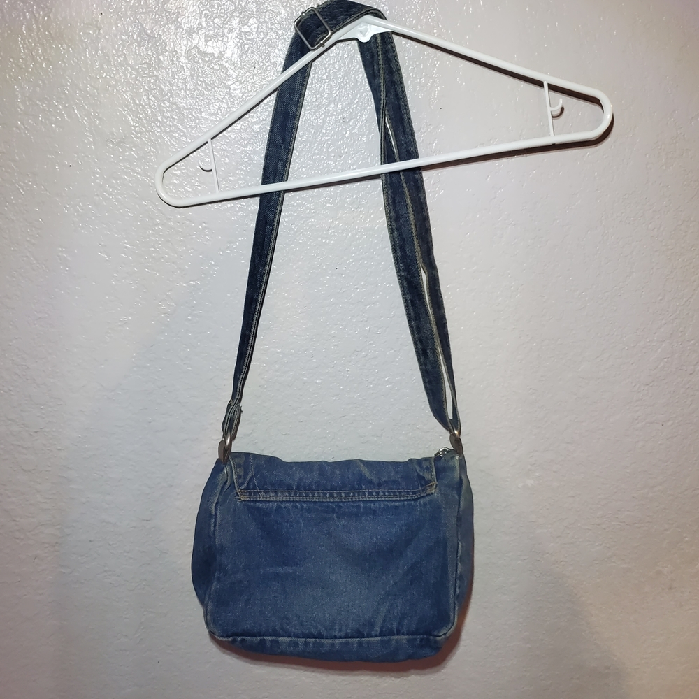 Denim Crossbody Bag - Picture 8 of 9
